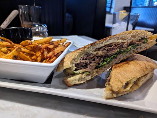 Prime Rib Panini. A rough and tumble panini that breaks all stereotypes