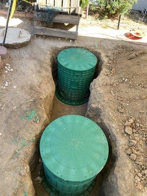 Septic risers