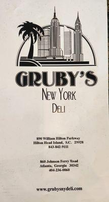 Menu cover