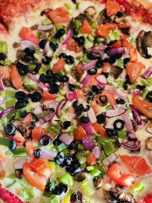 Vegetarian Pizza!