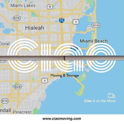 Hey, Ciao is on the move....we are based in Miami but cover all of United States .

Just contact us for a free estimate!!!