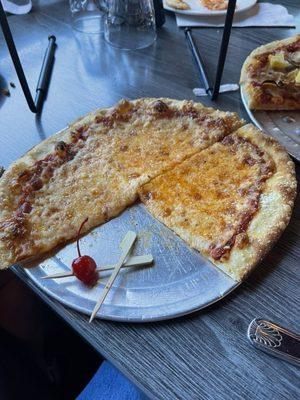 "Mini" cheese pizza