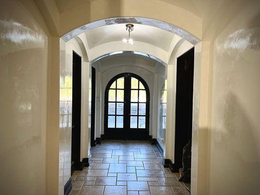 Venetian Plaster interior walls
  gorgeous