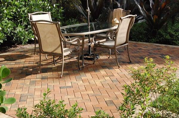 Brick pavers are available at Big Earth Sarasota-- great for patios, pools and driveways!