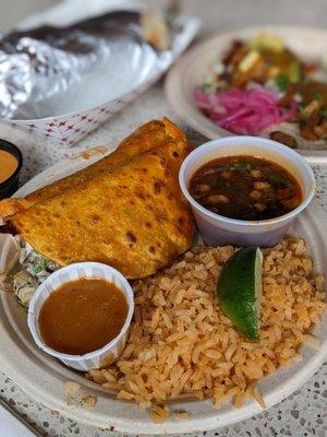 Birria tacos