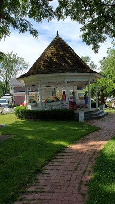 Gazebo in Lewiston