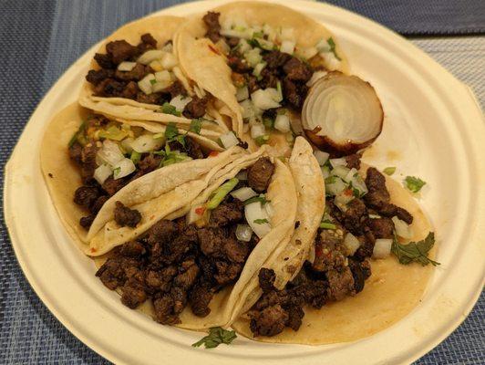 Carne asada tacos