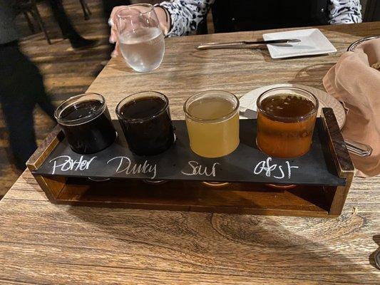 Beer flight