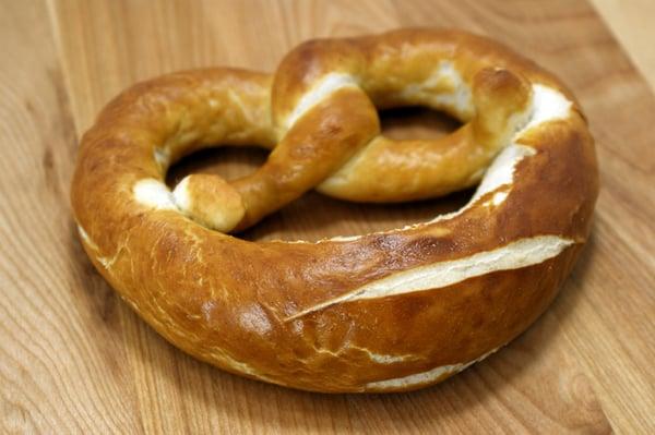 Authentic pretzels.  This is the Swabian Pretzel.