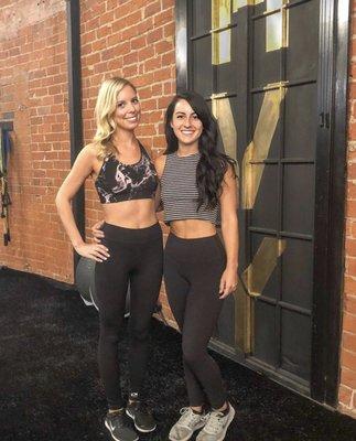 HVY Trainer Morgan and her client Emily!