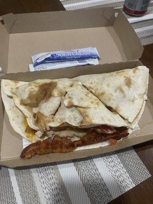 What even is this Quesadillas - BBQ Chicken & Cheese