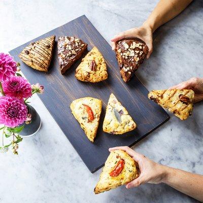 From sweet to savory, our scones are perfect for events, meetings and conferences, anytime of the day