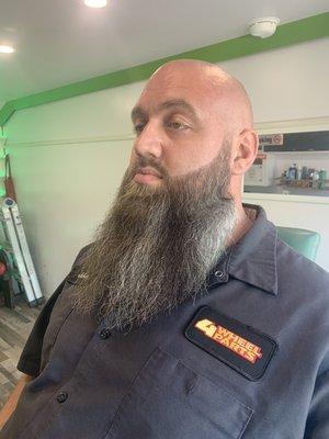 detailed beard work