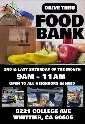 Food bank Saturday