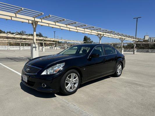 Our 2015 Infiniti Q40!