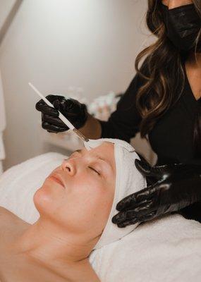 Facial treatments available to treat any skin care concern