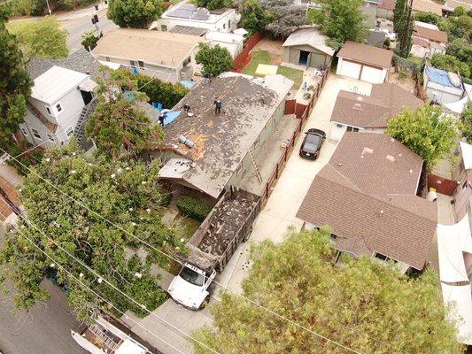 Tear off install 50 year roof