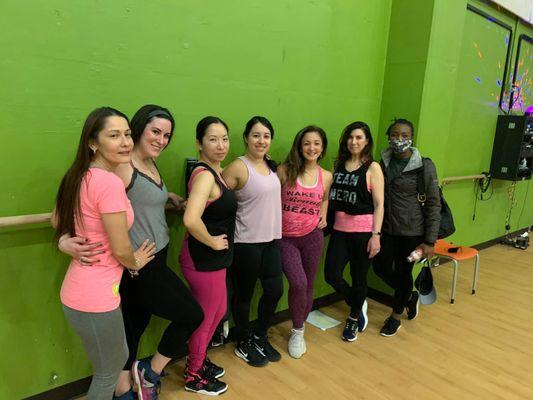 WERQ class in our studio. Great ladies. Great instructors!