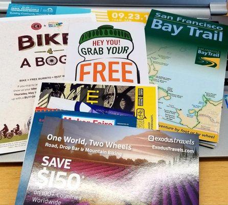 Great packet information.  Love the SF Bay Trail map!