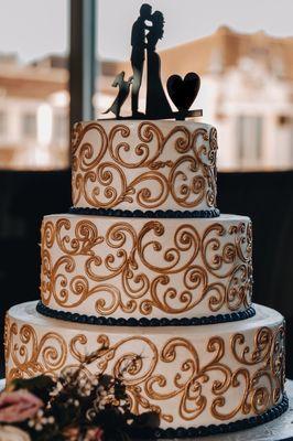 Our wedding cake