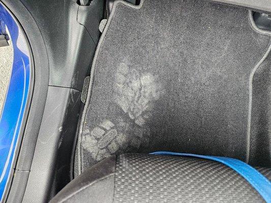 back seat rug