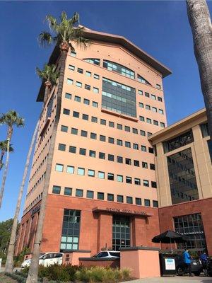 Inside the Aventine office building with First Citizens Bank, fourth floor