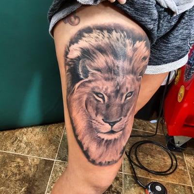 Lion done by, Joey aka bakon