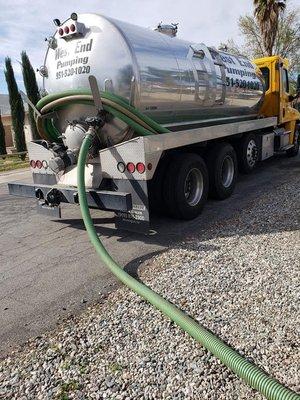 Pumping services in all Inland Empire, and surrounding cities.