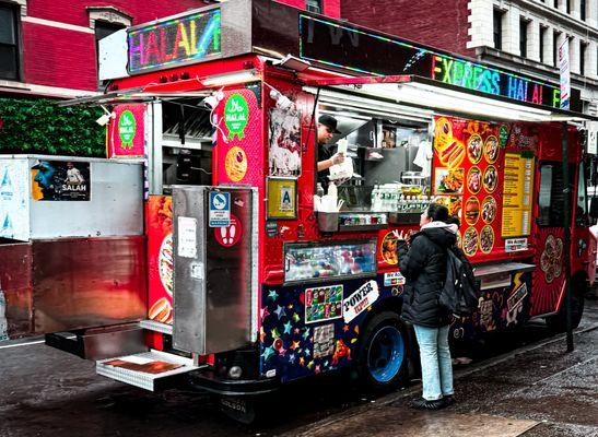 Halal food truck