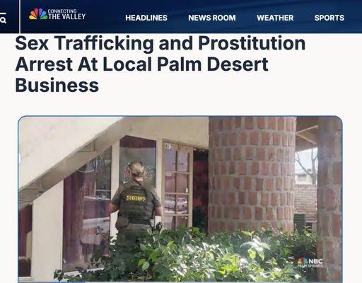 News coverage from NBC Palm Springs, Nov 27 2024