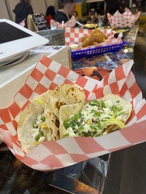 Fluke fish tacos