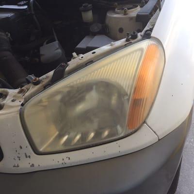 Headlamps renewed , we polish them so they look like new