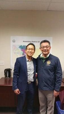 Sean Lee, CPA  CFP with the California Assembly Member, Kansen Chu