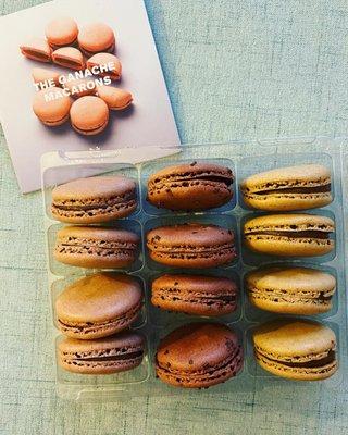 Ganache Macarons (Sylvia, Venezuela and Abyssinia)