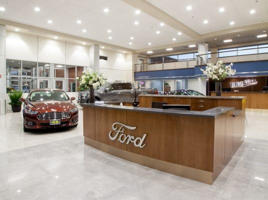 New Ford Showroom