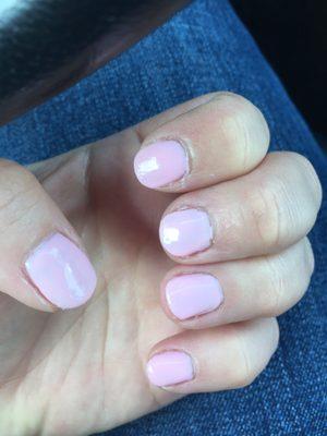 Gel manicure