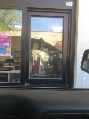 Drive thru window