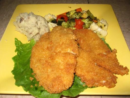 Fried Flounder Platter