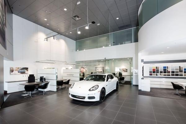 Our new showroom at Niello Porsche.