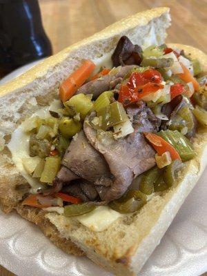 Full Italian Beef Sandwich