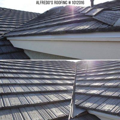 Brand new tile roof