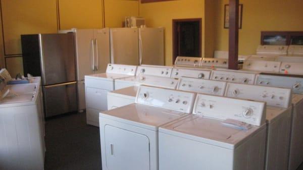 Laundry Showroom - We consistently have direct drive Whirlpool machines - DURABLE!