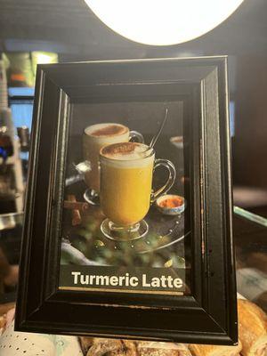 Turmeric latte