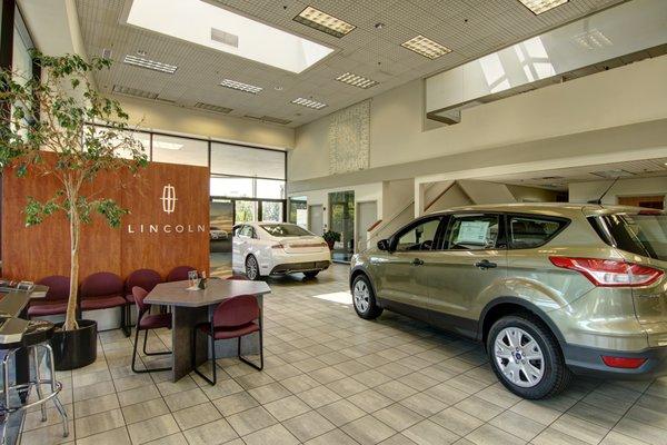 New Car showroom interior