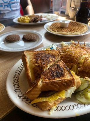 Breakfast All-Star Special Texas Sausage Melt