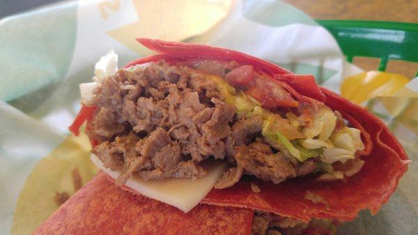 Steak Veracruz Wrap