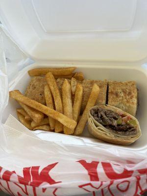 Beef Shawarma sandwich