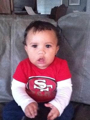 49'er Faithful since birth!