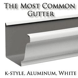 5 inch K-Style Gutter