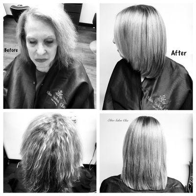 Magic Sleek -  permanent hair straightening ( last 4-6 months)